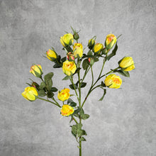 Load image into Gallery viewer, Rose spary yellow 76cm
