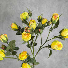 Load image into Gallery viewer, Rose spary yellow 76cm
