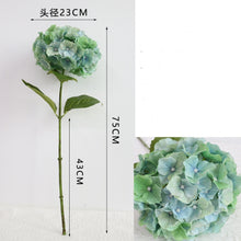 Load image into Gallery viewer, Hydrangea Real Touch 75cm Artificial Flower Stem 3 Color Selections
