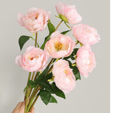 Load image into Gallery viewer, Peony Single Heads Artificial Flower Pink PEONY0010
