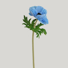 Load image into Gallery viewer, Windflower Artificial Silk Flower 48cm Stem Purple WINDFLOWER007
