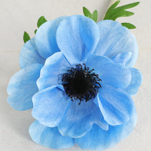Load image into Gallery viewer, Windflower Artificial Silk Flower 48cm Stem Purple WINDFLOWER007
