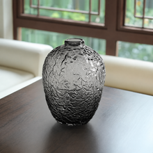 Load image into Gallery viewer, Wave Texture Smoke Vase
