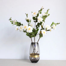 Load image into Gallery viewer, Iceberg Rose 7 Heads Iceberg Artificial Silk Flower

