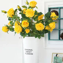 Load image into Gallery viewer, Rose Real Touch 5 Heads Artificial Multi-colour ROSE0015-0019
