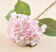 Load image into Gallery viewer, Hydrangea Artificial Silk Flowers Stem HYDRANGEA028-34
