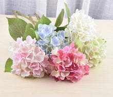 Load image into Gallery viewer, Hydrangea Artificial Silk Flowers Stem HYDRANGEA028-34
