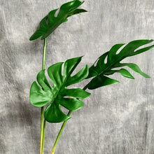 Load image into Gallery viewer, Monstera Deliciosa Artificial Foliage Bunch GREENERY0007
