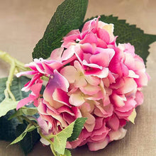 Load image into Gallery viewer, Hydrangea Artificial Silk Flowers Stem
