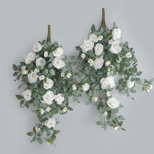 Load image into Gallery viewer, Rose Cascade Artificial Silk Flower White ROSE1001
