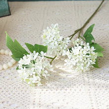Load image into Gallery viewer, Snowball Viburnum Artificial Silk Flower Short Stem VIBURNUM004-008
