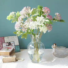 Load image into Gallery viewer, Snowball Viburnum Artificial Silk Flower Short Stem VIBURNUM004-008
