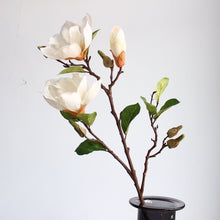 Load image into Gallery viewer, Magnolia Artificial Silk Flowers 70cm Stem MAGONILIA008-010
