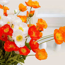 Load image into Gallery viewer, Poppy Artificial Silk Flowers Stem POPPY005-012
