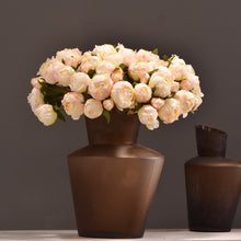 Load image into Gallery viewer, Peony 9 Heads Artificial Silk Flower Bunch PEONY004-006
