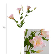 Load image into Gallery viewer, Lisianthus 7 Heads Artificial Silk Flowers 67cm Stem Pink LISIANTHUS002
