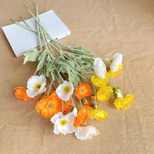 Load image into Gallery viewer, Poppy Artificial Silk Flowers Stem POPPY005-012
