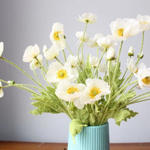 Load image into Gallery viewer, Poppy Artificial Silk Flowers Stem POPPY005-012
