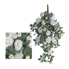 Load image into Gallery viewer, Rose Cascade Artificial Silk Flower White ROSE1001
