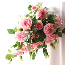 Load image into Gallery viewer, Rose Real Touch 5 Heads Artificial Multi-colour ROSE0015-0019
