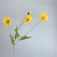 Load image into Gallery viewer, Poppy Artificial Silk Flowers Stem POPPY005-012
