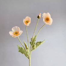 Load image into Gallery viewer, Poppy Artificial Silk Flowers Stem POPPY005-012
